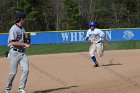 Baseball vs Suffolk  Wheaton College Baseball vs Suffolk University. - (Photo by Keith Nordstrom) : Wheaton, baseball